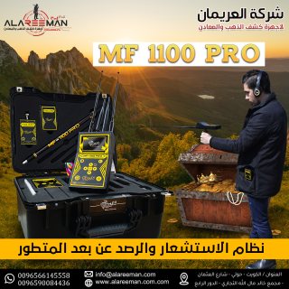 MF1100 PRO الاستشعاري كاشف الدفائن والكهوف 