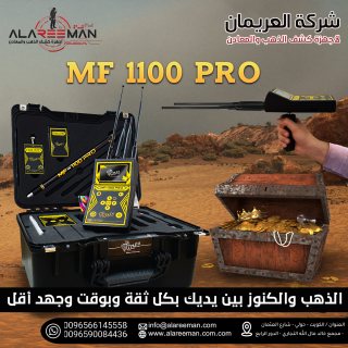 MF1100 PRO الاستشعاري كاشف الدفائن والكهوف  3